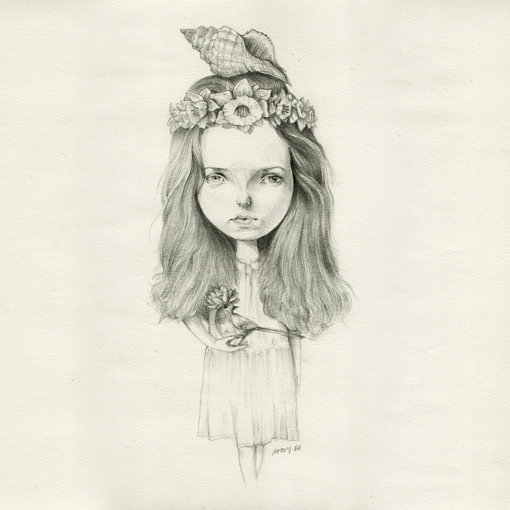 Roby-Dwi-Antono-Birdy-Pencil-on-paper-27.5-x-27.5-cm-2012