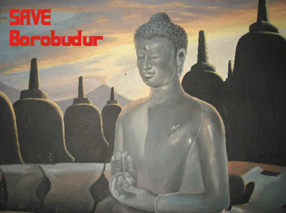 Sadjiman, Poster Candi Borobudur