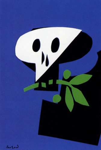 Paul Rand’s 1968 war and peace poster