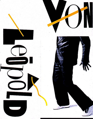 Mike Griffin designer for the Type Director’s Club, New York 1989 or before