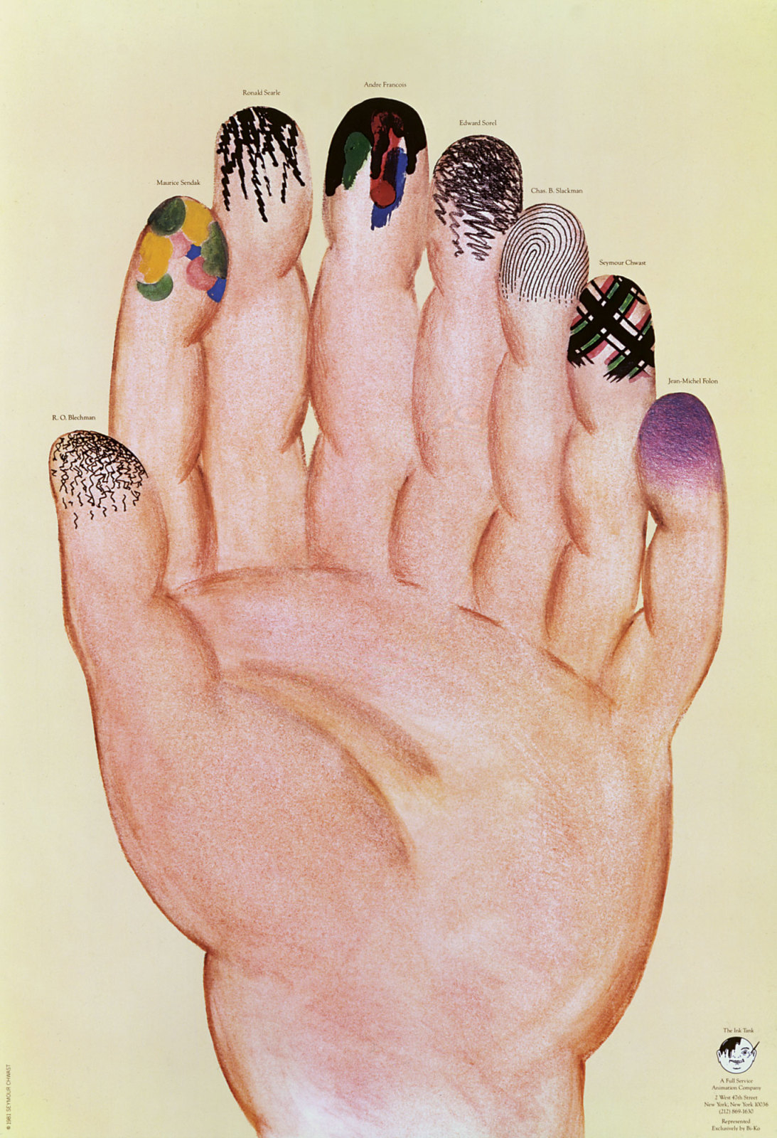 "Ink Tank Animation Studio Poster" (1981)