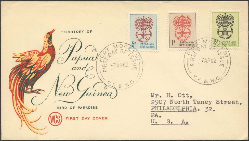 Papua and New Guinea Stamp - UN Campaign