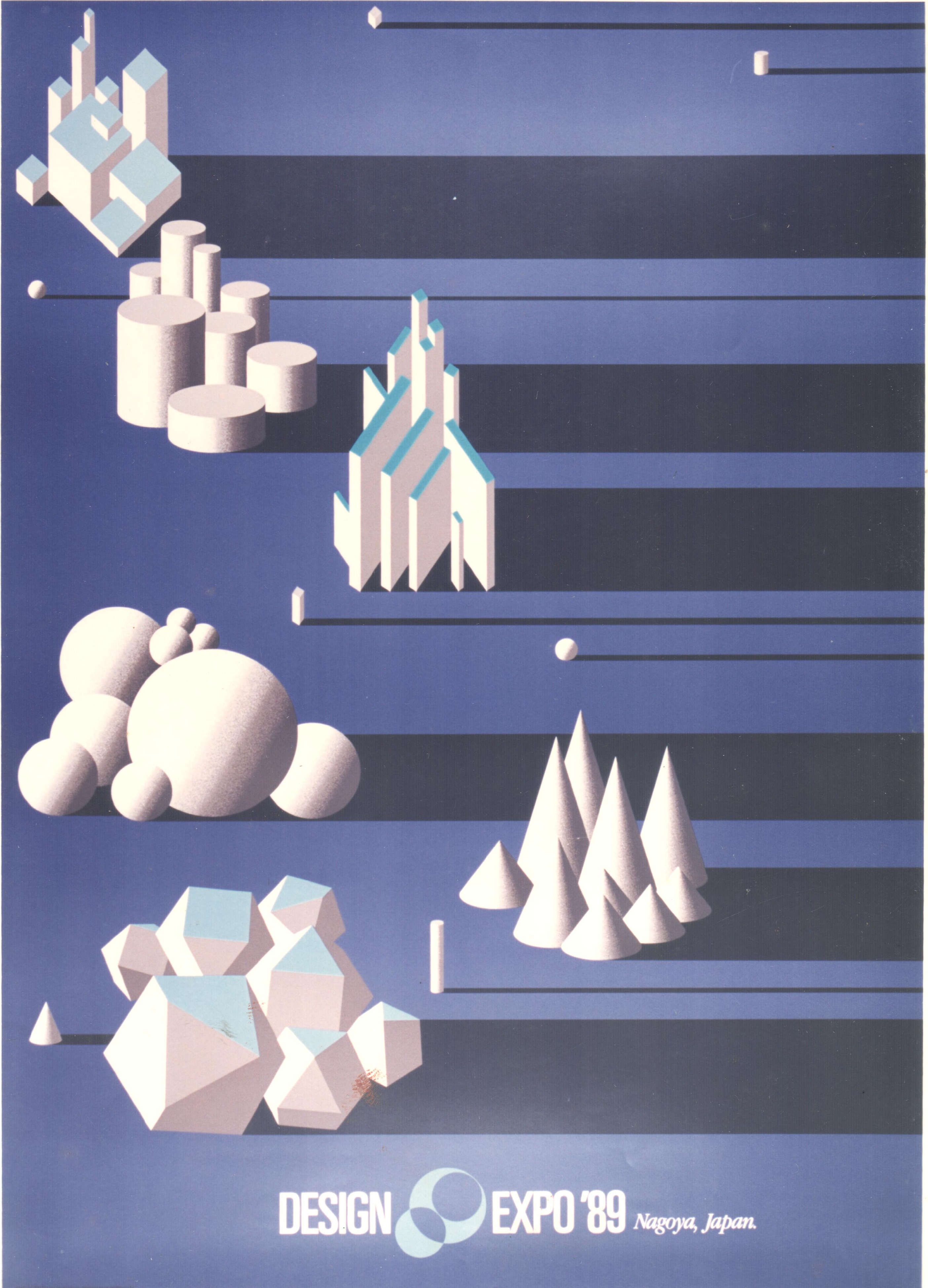 Poster-Design Expo 1989-Shigeo Fukuda