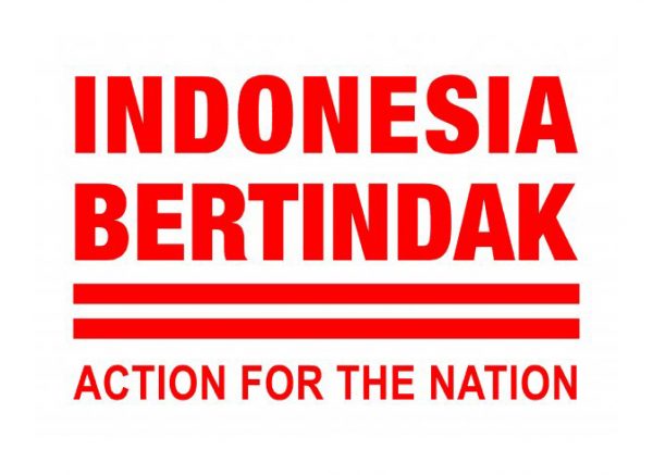Logo gerakan ‘Indonesia Bertindak’.
